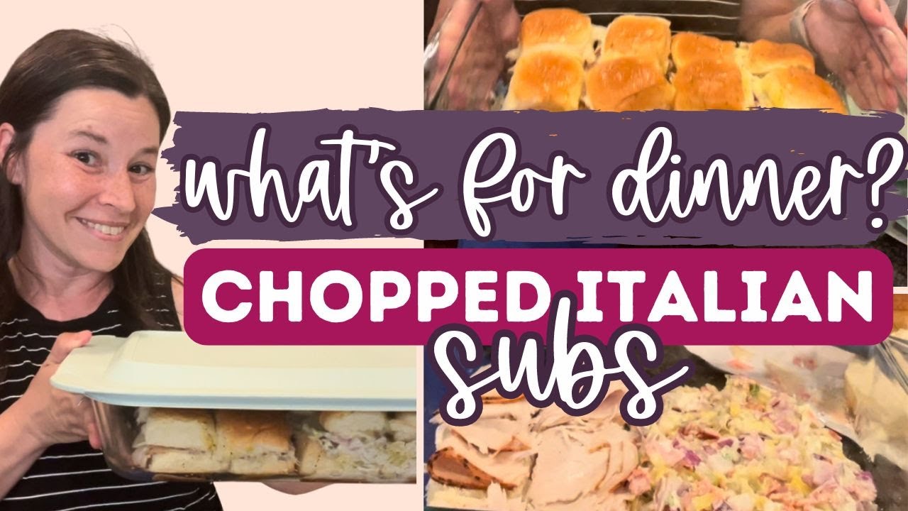 Chopped Italian Sub Slider Recipe with Hawaiian Rolls | Easy Summer ...