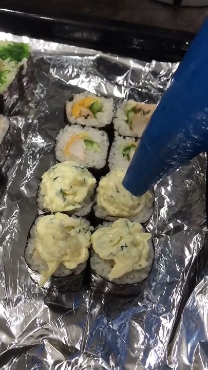 Шапочки для запеченных роллов 🔥🥢 - YouTube