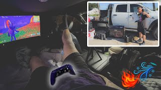 Building The Ultimate Hotshot Trucking Setup (PS5 + No Idle AC)