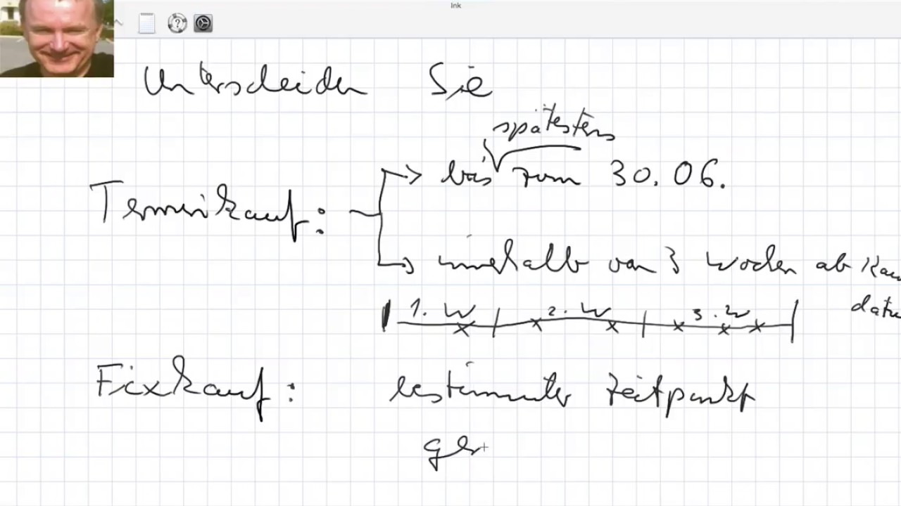 Unterscheiden Sie Terminkauf und Fixkauf! - YouTube