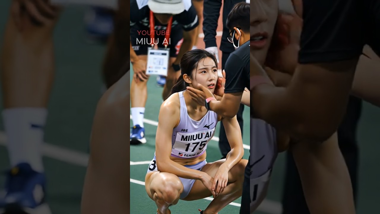 집중력이 부족한 선수, 코치의 결단! 🌟 #육상선수 #피겨#beauty #볼트 #여자모델#수영선수 #아이돌