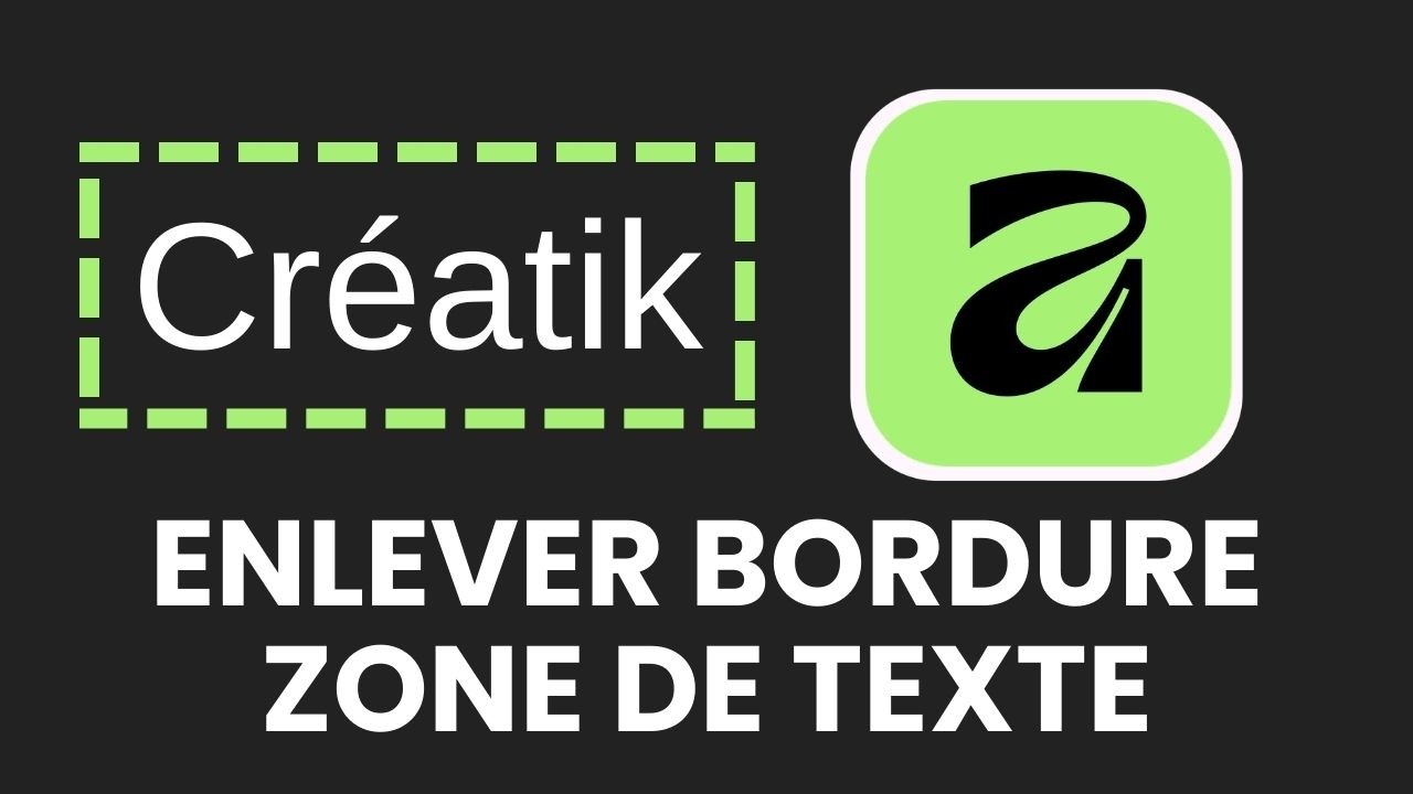Comment Enlever la Bordure d'une Zone de Texte sur affinity - YouTube