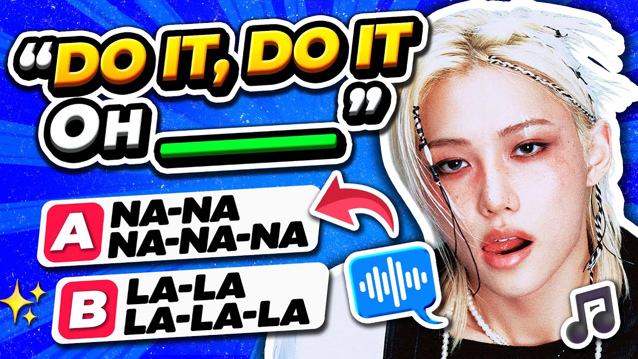 🤔 Guess the Missing Lyrics! 🎶 (K-Pop Song Edition) ⭐ ANSWER - KPOP QUIZ 🎮