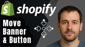 How to Adjust & Move Image Banner Box and Button Position in Shopify (Theme Customization Tutorial)