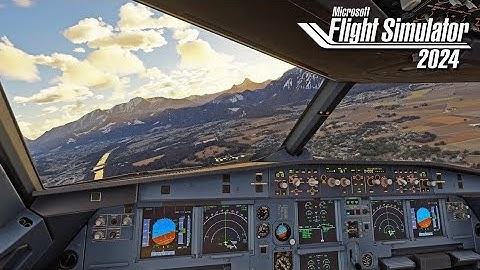 Flight Simulator 2024 + RTX™ 4070 Ti Super | Fenix A319 | Visual Approach into Salzburg
