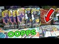 Opening pokemon team up booster packs 99 cards total  boosterkings