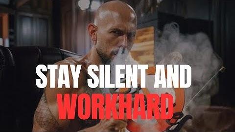 W STAY SILENT  Andrew Tate Motivation 2026 | Powerful Motivational Speech for Success | Tate Mindset