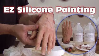 Painting A Silicone Hand Fast & Easy