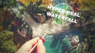 Awesome waterfall diorama: how to make the ultimate realistic scene