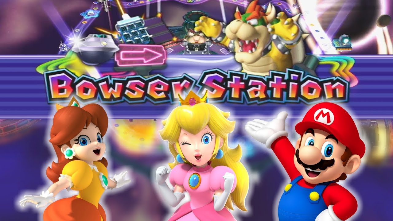 MARIO PARTY 9 – BOWSER STATION (MARIO VS PEACH VS DAISY VS BOWSER FAMILY) !!