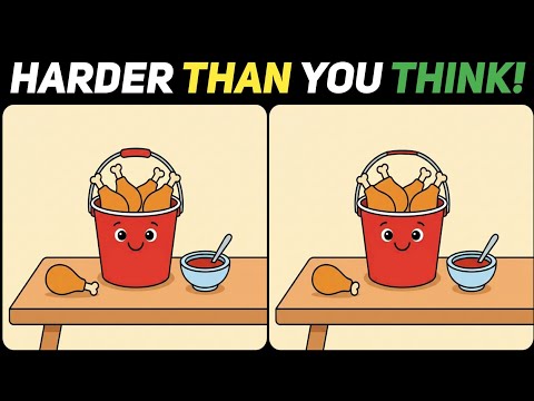 Only 1% Can Spot These 3 Differences!🥸🔥