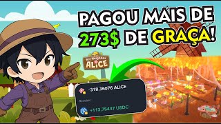 🎮 PROVA DE SAQUE?! JOGO NFT GRÁTIS PAGANDO MUITO!! | MY NEIGHBOR ALICE