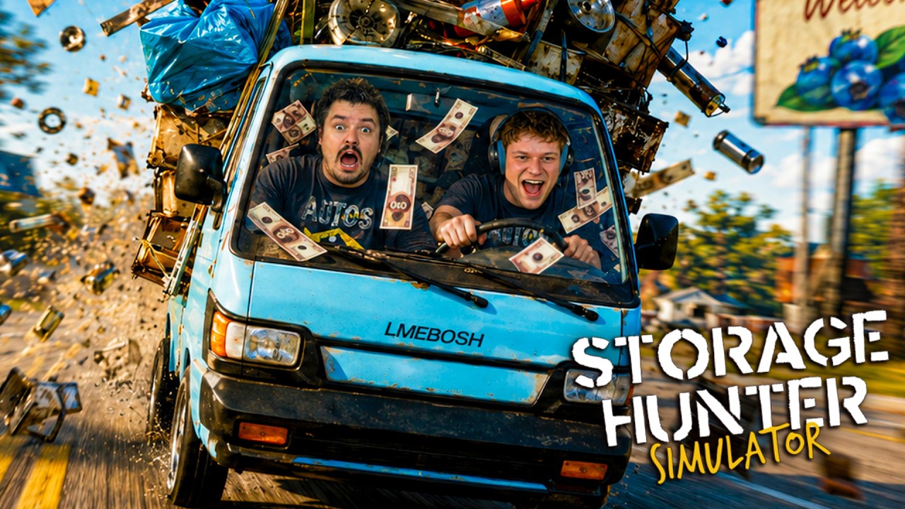 Jan & Cap gør Skrald til Guld! - Storage Hunter Simulator