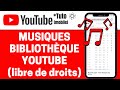 Musiques bibliothque youtube libres de droit sur mobile 
