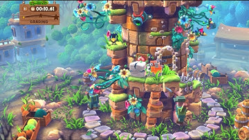 Blocky Castle 2: Multiplayer - Level 1 (-by isTom Games) - platformer game for Android - gameplay.