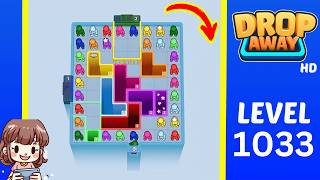 Drop Away Level 1033 Solution Walkthrough