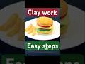 Air dry clay creation 😍| #shorts #shortvideo #diy #craftideas #crafts #clay #clayart #trending