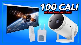 A solid and practical 100-inch electric projection screen for projector testing - ART EL F100 4:3 screenshot 2