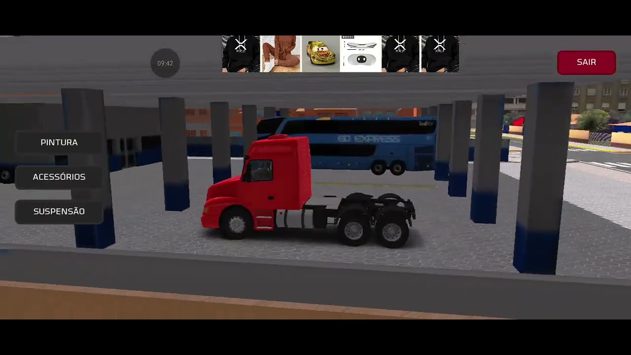 Testando caminhão carreta no truck simulator Brasil 