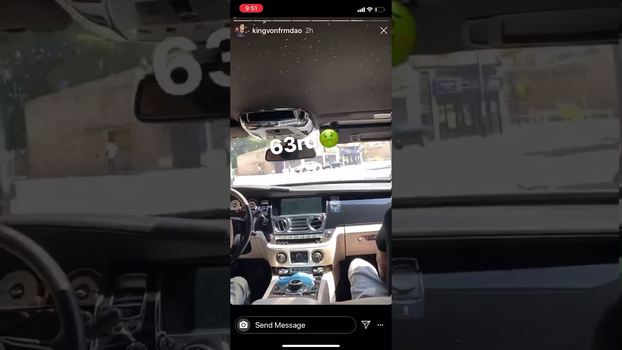 King von rides thru 63rd St.lawrence in rolls Royce 😯 YouTube