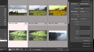 Working with DSLR Video in Lightroom 4 | Adobe Lightroom