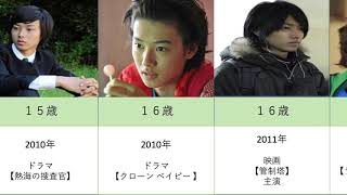 山﨑賢人の出演映画とドラマを年齢順に並べてみた