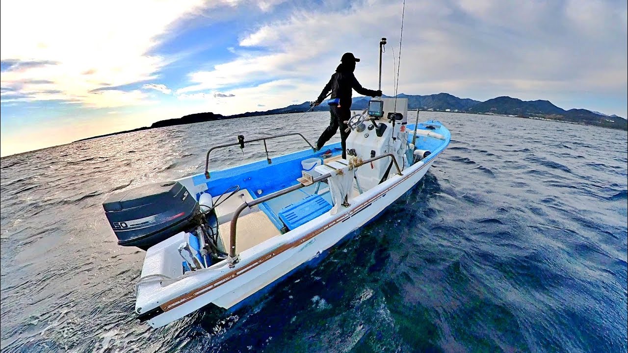 【ASMR】初釣りの水揚げ額は果たしていくらに？今年も小舟で沖へ出ます