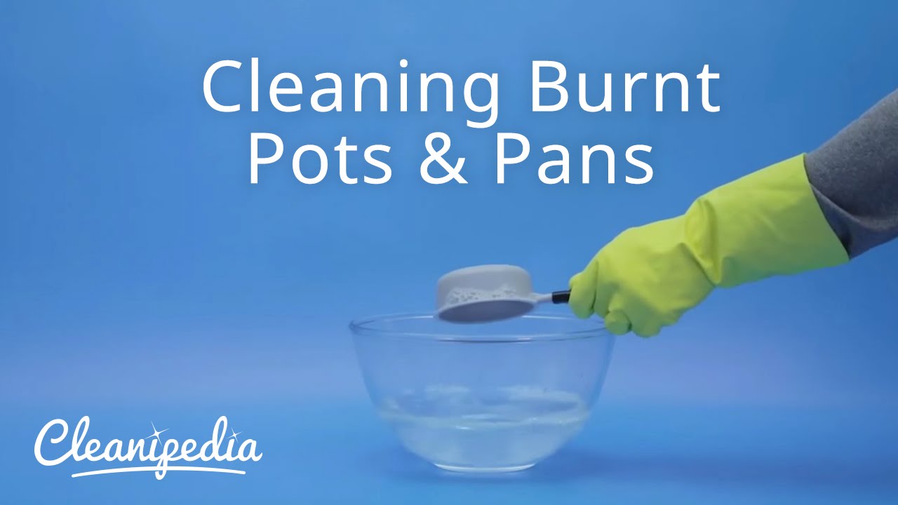 Cleaning Burnt Pots & Pans - YouTube