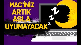 Uyku Modu Ve Ekran Koruyucuyu Kapatmak - Macos