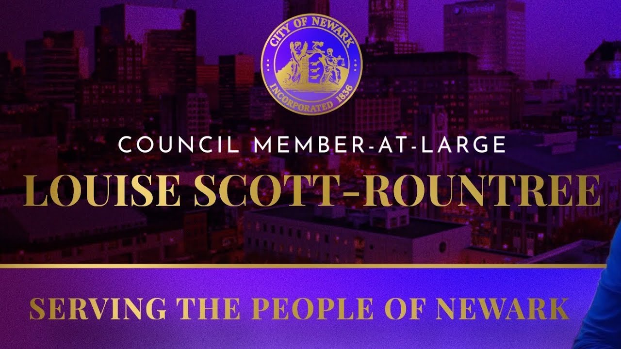 Tom Rountree Newark's Councilwoman At Large, Reverend Louise Scott-Rountree Speaks ...