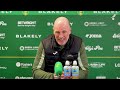"Games can be decided by small margins, but we shouldn't fear mistakes." | Philippe previews Saints