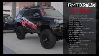 Get a closer look at our 2019 rmt customs 4runner! equipped with: - 6"
pro comp lift 20" fuel offroad wheels tacotunes full system with
leather-wrapped s...