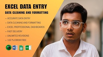 “Excel Expert | Data Cleaning & Dashboard Creation Introduction | Umar Ehtesham”