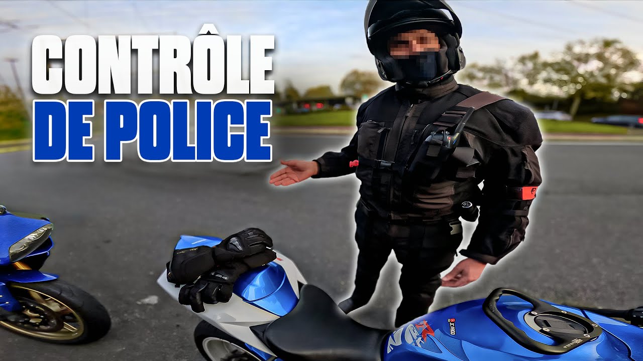 LA POLICE ME CONTRÔLE EN GSXR !👮‍♂️🤬 {Plus de permis?!}