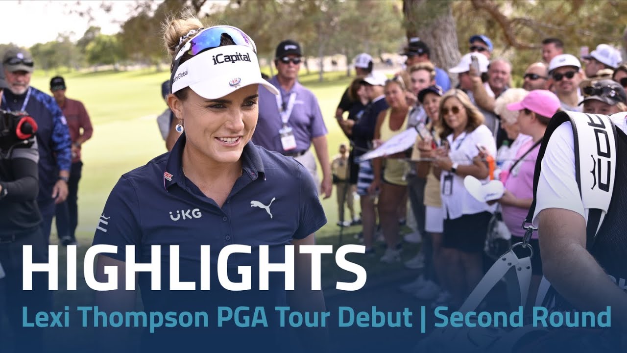 Lexi Thompson Second Round Highlights | 2023 Shriners Children's Open