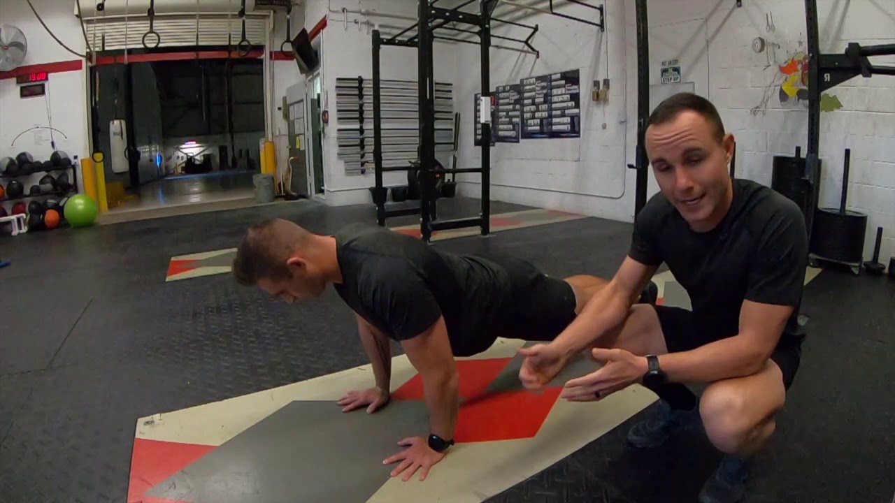 Tips and Techniques: ACFT Hand Release Push-Up - YouTube