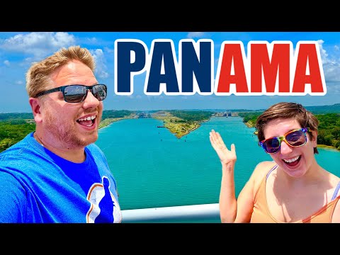 Visiting the Panama Canal! Interesting & Cheap Excursion at Agua Clara Locks in Colón Panama!