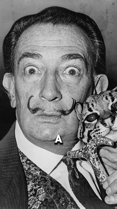 Salvador Dalí’s SECRET painting technique 💭 #history #interestingfacts #facts #artfacts