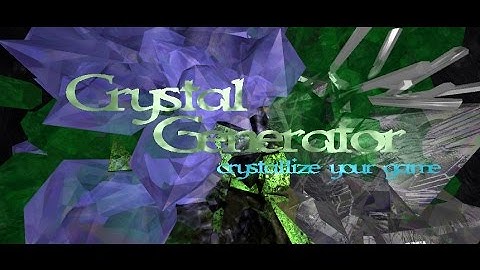 Outdated Product Showcase: Crystal Generator