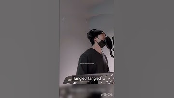 He struggled to pronounce Tangled #bts #jungkook #shorts #army #youtubeshorts #youtube #viral