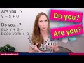 Do You or Are You - English Grammar Lesson