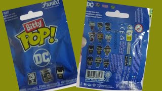 Funko Bitty Pop DC Mystery Toy Opening.