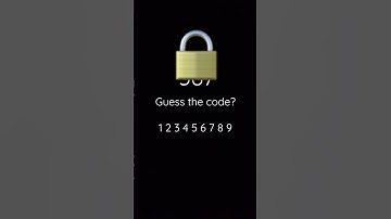 If u guess the code u get pinned and a shoutout