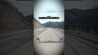 Truck’s brakes fail in highway
