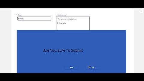 How To Create Warning Pop Up Messages In Microsoft PowerApps