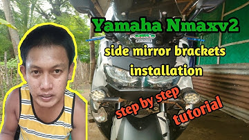 Nmaxv2 side mirror brackets installation/step by step tutorial