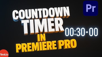 How to Make a Countdown Timer in Premiere Pro (Fast & Easy No After Effects!)