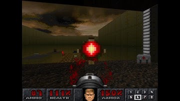 PSX - Doom: The Lost Levels - M39: Caged - [UV] - 100% Kills & Secrets