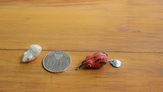 Cara Membuat Umpan Soft Frog Super Mini - How To Make Smallest Frog Lure