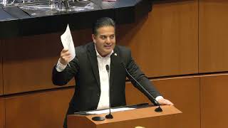 Senador Damián Zepeda Vidales: voto particular a un dictamen en materia de la Ley de Amnistía